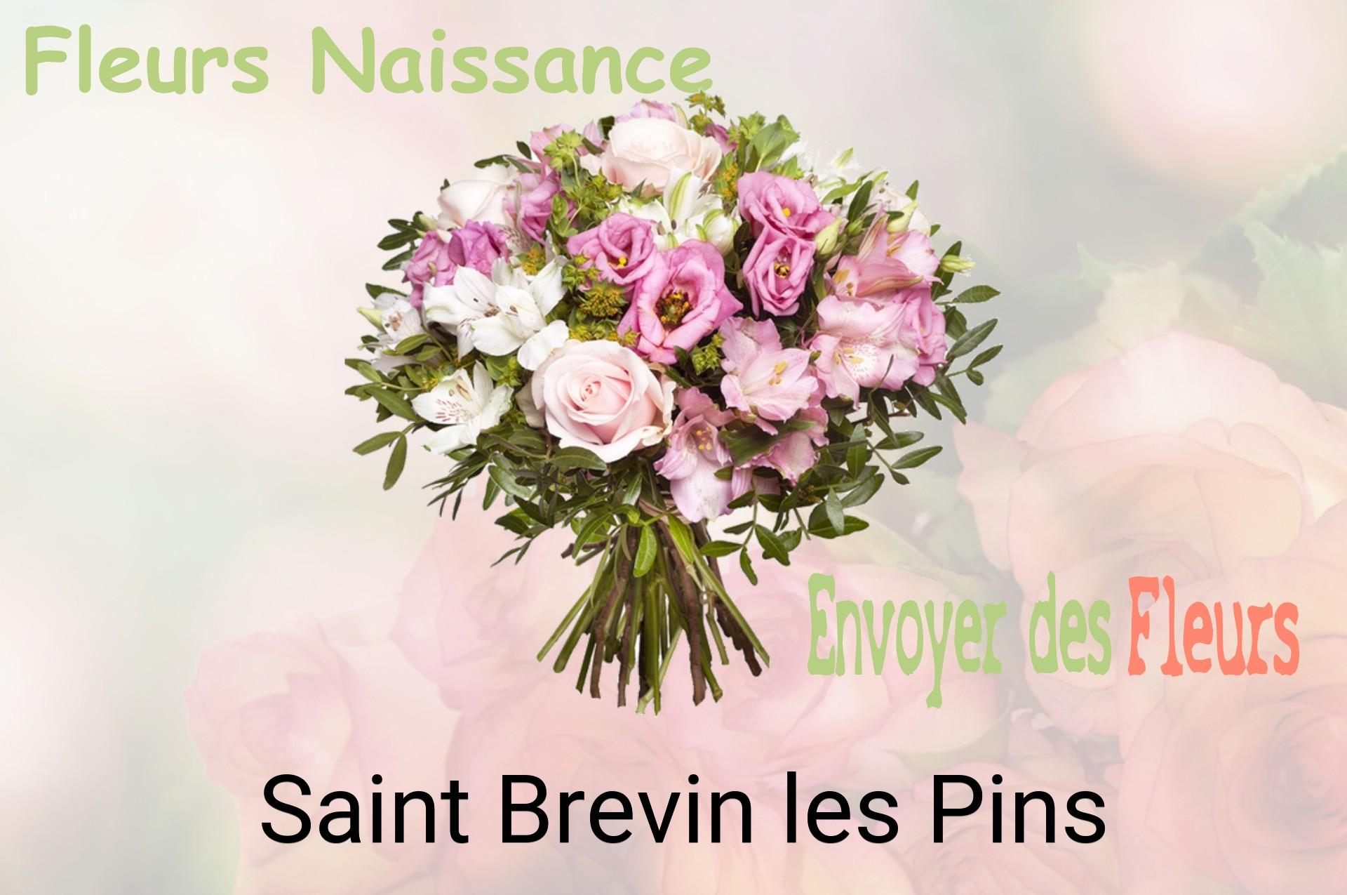 Bouquet de fleurs de naissance livré à Saint-Brevin-les-Pins
